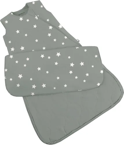 Vista 14 de GUNAMUNA Sacos de dormir para bebés y recién nacidos, cremallera de pañales fácil de cambiar, acogedor, 2.5 TOG