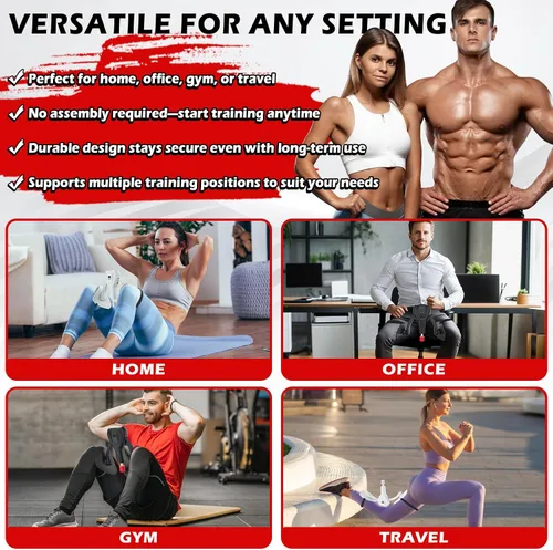 Vista 6 de 3rd Gen Inner Thigh Leg Train Exercisers 0-100 lbs Adjustable Resistance with Leg Straps Band Pelvic Floor Kegel Hip Exercise Workout Equipment