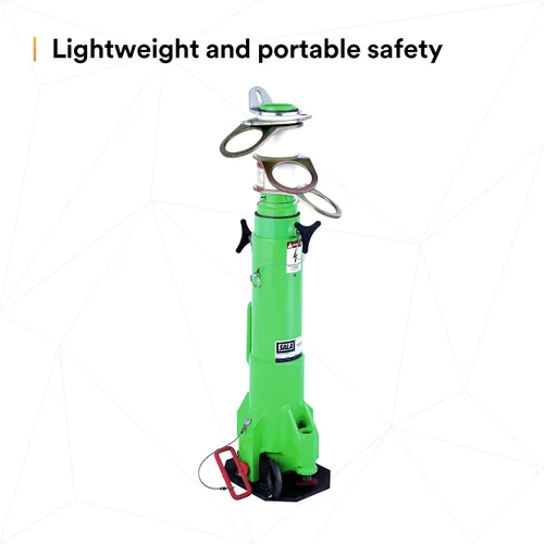 Vista 5 de 3M DBI-SALA Advanced 8516691 - Sistema de espacio confinado, portátil, telescópico con 3 puntos de anclaje giratorios independientes de 360 grados