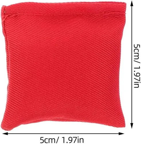 Vista 2 de Toddmomy Juego de 20 mini pufs coloridos: bolsas de frijoles pequeños para niños, suministros de deportes al aire libre ideal para niños y niñas