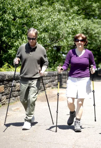 Vista 5 de Montem Pro Walker Nordic Walking/Fitness/Senderismo/Bastones de senderismo