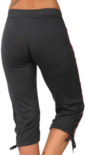 Vista 48 de Pantalones capri para mujer, estilo casual, de verano, elásticos, de cintura alta, pantalones de yoga, ajuste atlético, pantalones deportivos