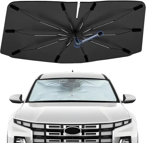 Vista 70 de Sombrilla Parasol para Parabrisas para Mazda 3 2014-2026, Parasol Plegable para Coche para Ventana Delantera, Visera Protectora Solar Altamente