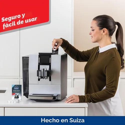 Vista 5 de Durgol Tabletas de limpieza para máquina de café expreso y cafetera, 10
