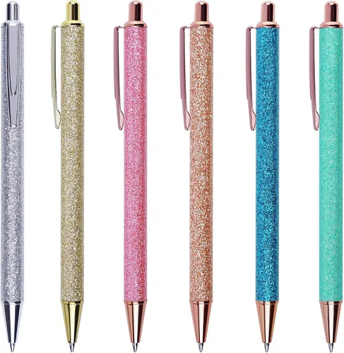 Vista 2 de U-RIGHT 18 bolígrafos elegantes para diario, bonitos bolígrafos para mujeres, bolígrafos retráctiles y divertidos para enfermeras