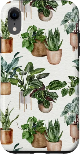 Vista 8 de iPhone 15 Amante de plantas de interior mamá señora Jardinería Boho Case