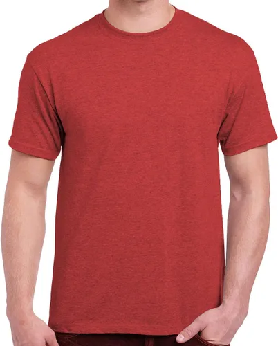 Vista 4 de Peanuts Hybrid Apparel Best of Snoopy and Woodstock - Camiseta de manga corta para hombre, No me sigas - Rojo jaspeado