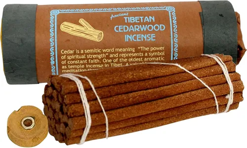 Vista 9 de Incienso tibetano antiguo de madera de agar, para mediación, yoga, oración, medicina aromática, alivio del estrés, calma