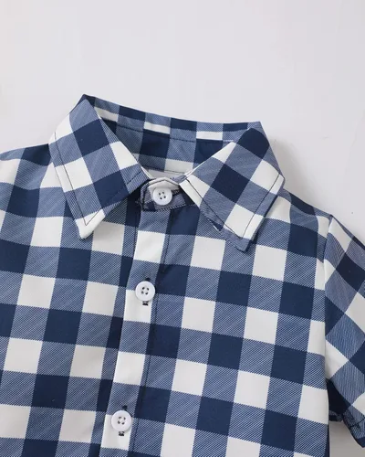 Vista 50 de Conjunto de ropa de verano para bebé y niño, camiseta de manga corta de algodón, pantalones cortos de dinosaurios, conjunto de ropa para niño