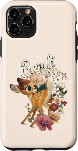Vista 27 de Funda con logotipo de retrato floral Bambi para iPhone 16 Disney