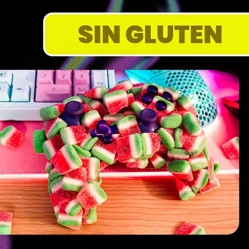 Vista 3 de Sour Jacks Sour Gummy Wedges - Paquete variado, sin gluten, 0.5 onzas, 75