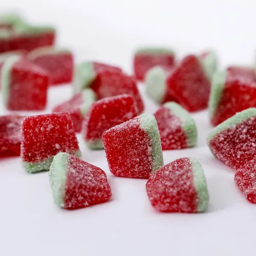 Vista 7 de Smarty Stop Sour Watermelon Wedge Slices Bite Gummy Candy (1 libra (paquete de 1))