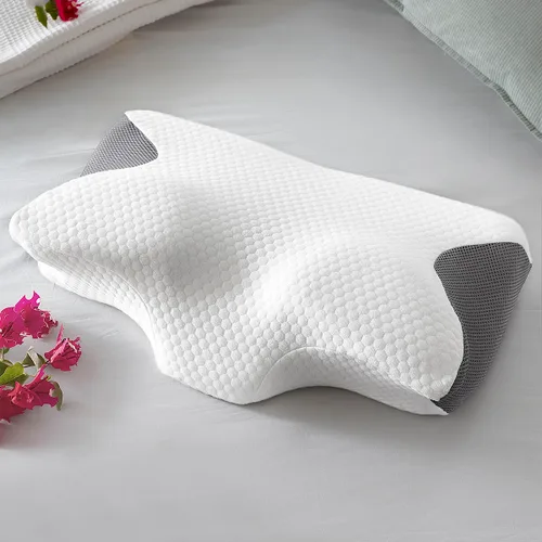 Vista 3 de Almohada Viscoelástica Cervical con Contorno Ergonómico Conforti InnovaGoods