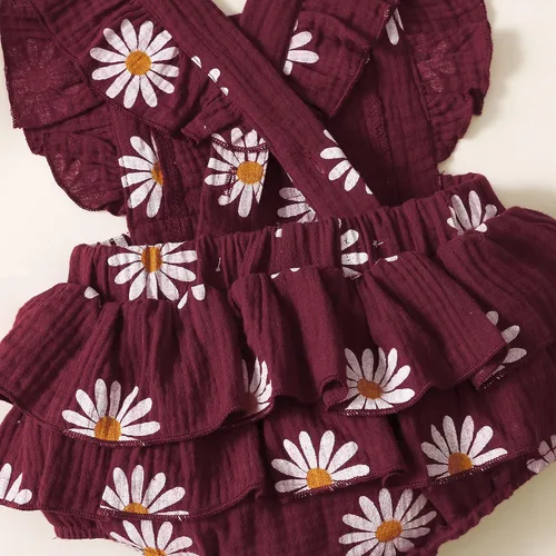 Vista 6 de PATPAT Conjunto de mameluco para bebé recién nacido, 2 piezas, 100% algodón
