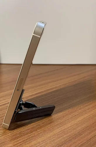 Vista 6 de Soporte para teléfono inteligente con rotación de 360°, soporte ajustable vertical horizontal de aleación de aluminio compatible con teléfonos