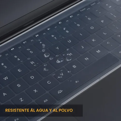 Vista 5 de Protector Universal de Teclado Funda Protectora para Portátil de 13-14 pulgadas, Silicona Ultrafina Impermeable a Prueba de Polvo Protector