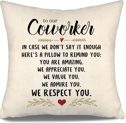 Vista 25 de En caso de que no lo diga lo suficiente aquí hay una almohada para recordarte que eres increíble, te aprecio, te quiero. Funda de almohada para tía