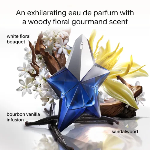 Vista 3 de Mugler Angel Elixir - Eau de Parfum - Perfume de mujer - Floral y amaderado - Con sándalo, ámbar y vainilla - Fragancia de larga duración