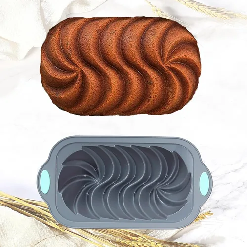 Vista 5 de Molde de silicona de 4 piezas para hornear pan, molde antiadherente para horno de cocina, perfecto para pan de plátano, pan de sándwich, pastel