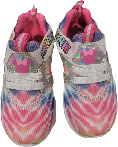 Vista 4 de Disney Minnie Mouse - Tenis deportivos iluminados para niña (bebéniña pequeña)