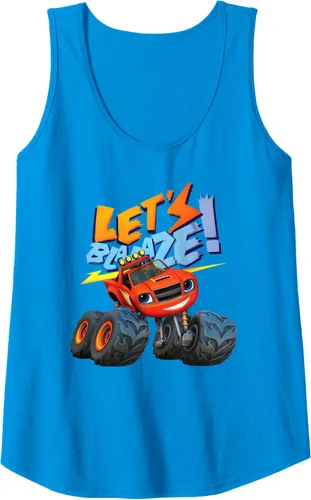 Vista 15 de Camiseta sin mangas Blaze Let's Blaze!, Negro, S