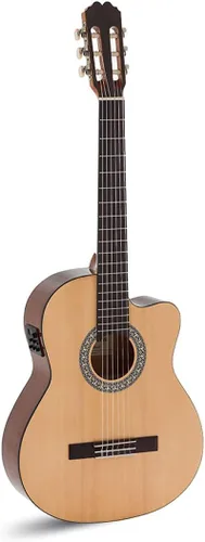 Vista 2 de Admira Guitarra Clásica de 6 Cuerdas, Derecha, Natural (ALBA-EC)