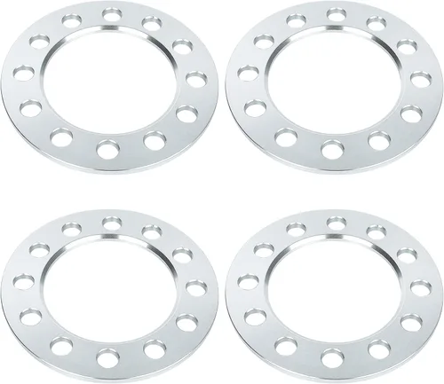 Vista 8 de IRONTEK Espaciadores de rueda de 0.236 x 5.500 in de grosor de 1/2 pulgada (0.472 in) de grosor de 4.252 in para Chevrolet Silverado Avalanche