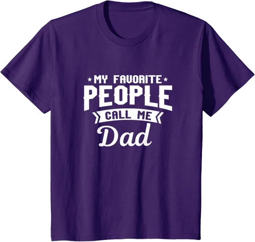 Vista 23 de My Favorite People Call Me Dad - Camiseta divertida, Negro, S