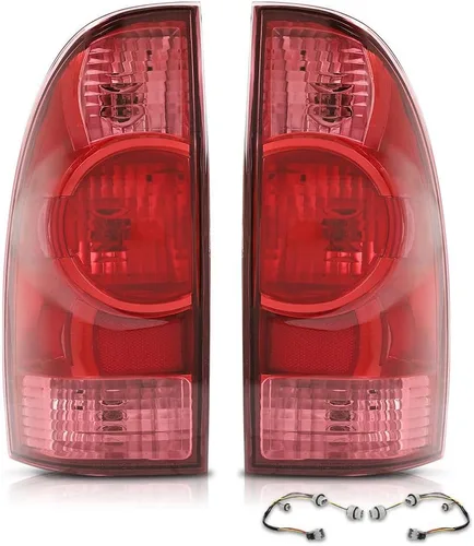 Vista 13 de G-PLUS Luces traseras LED montaje de la lámpara de freno trasero tubo bar Fit Toyota Tacoma 2005-2015 luces traseras de estacionamiento cromo