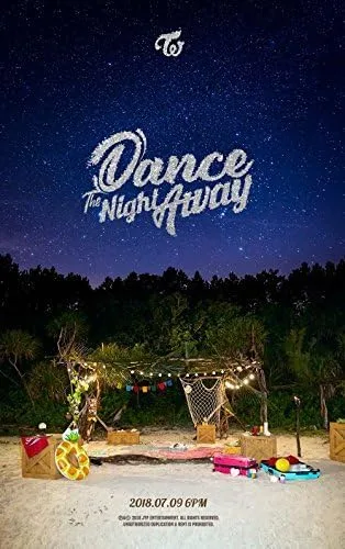 Vista 6 de TWICE Dance The Night Away Álbum CD aleatorio+Tarjeta de fotos 5p+1p Mensaje PhotoCard+Letra Póster+1p Polaroid PhotoCard+DIY Paper Photocard+Número