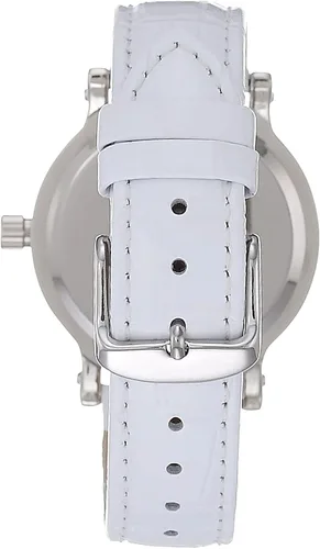 Vista 2 de Disney Reloj analógico de cuarzo para adultos Blanco Reloj de cuarzo