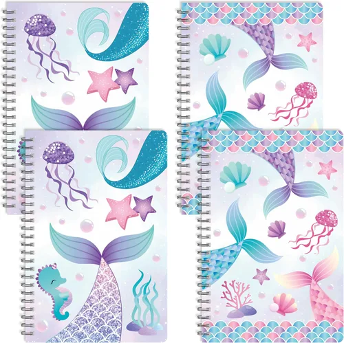 Vista 16 de B1ykin Cuadernos en espiral A5, 2 unidades, 50 hojas, 100 páginas, encuadernados con alambre, regalo de agradecimiento al profesor, cuaderno