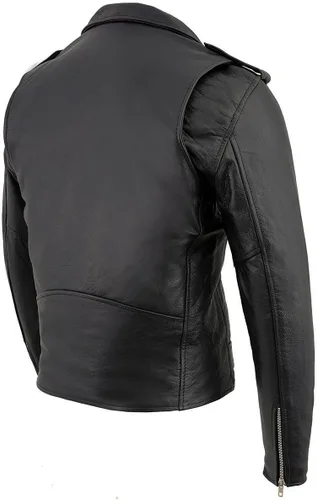 Vista 8 de Milwaukee cuero para hombre motocicleta