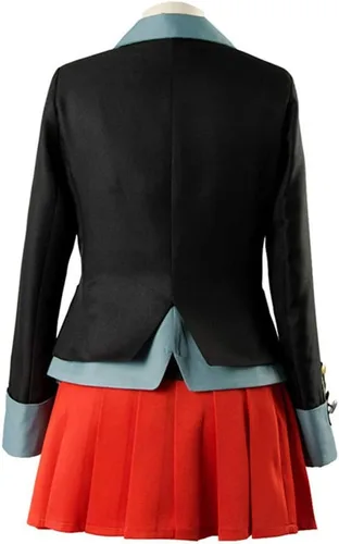 Vista 4 de Yumeno Himiko Cosplay JK Uniforme escolar, falda plisada para Halloween, mujer, cosplay