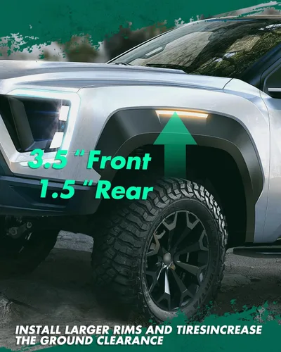 Vista 5 de Kit de elevación de nivelación delantera trasera de 3.5 pulgadas para Chevrolet Avalanche 2007-2013 para Chevrolet Suburban 2015-2020