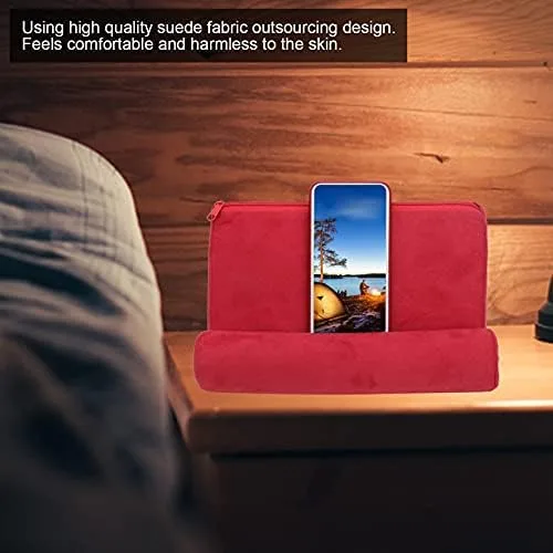Vista 3 de Soporte portátil para tableta de almohada para cama, reposabrazos, alfombra, muslos, con área grande