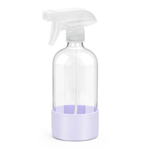 Vista 8 de Rionisor - Botellas de cristal con rociador con protección de manga de silicona, contenedores recargables vacíos de 16 oz, Negro, 1 paquete