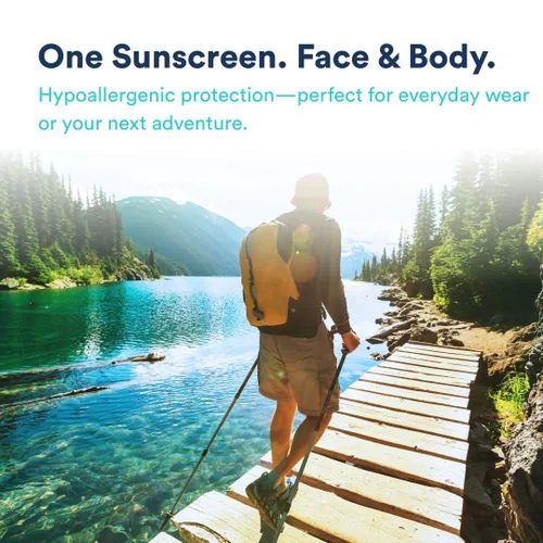 Vista 3 de KINeSYS Lightly Mango - Protector solar en aerosol transparente perfumado, SPF 30, hipoalergénico, protección UVA/UVB de amplio espectro para cara