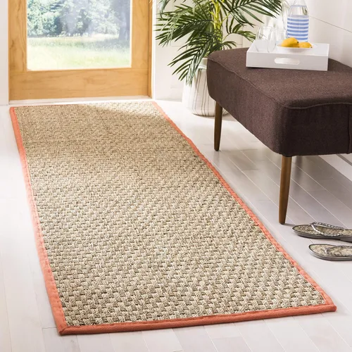 Vista 61 de SAFAVIEH NF114A - Alfombra cuadrada de fibra natural de 10 pies