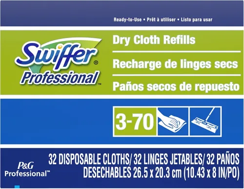 Vista 5 de Swiffer 33407BX - Sistema de recarga en seco, paño, blanco, 32/caja