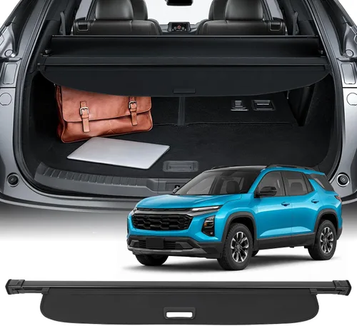 Vista 16 de SCITOO Cubierta de carga 2022-2024 para Jeep Grand Cherokee, accesorios retráctiles para maletero trasero, antimiradas, cubierta de seguridad
