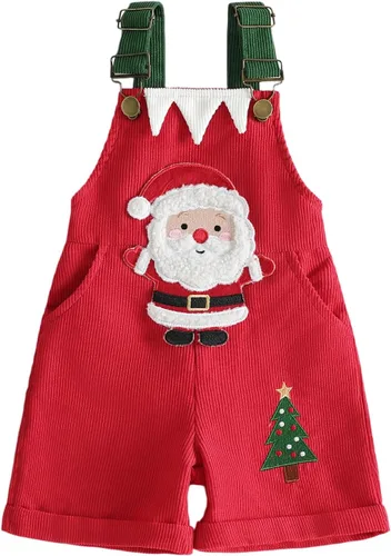 Vista 12 de Socutebabe Traje de Navidad sin mangas para niños pequeños y niñas Cara-naranja
