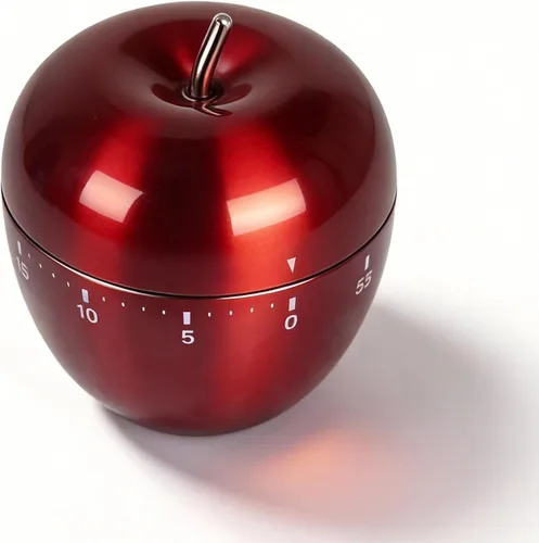 Vista 19 de Temporizador de cocina mecánico, lindo de cuerda de 60 minutos, temporizador manual de cuenta regresiva para niños, aula, hogar, estudio y cocina