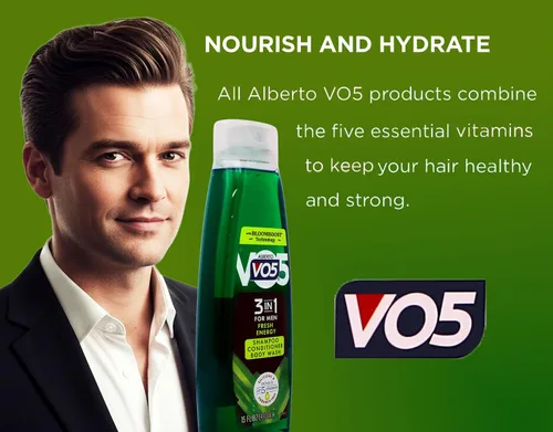 Vista 9 de Alberto VO5 - Champú acondicionador 3 en 1 para hombre, paquete de 3, gel de baño Fresh Energy, 12.5 onzas