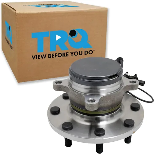 Vista 111 de TRQ Cojinete de rueda lateral del pasajero trasero y conjunto de cubo compatible con Ram ProMaster 1500 ProMaster 2500 ProMaster 3500 2014-2023