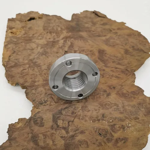 Vista 8 de Mandriles de 2" para torno de madera con placa frontal de acero, accesorios de carpintería con rosca de 1"-8TPI