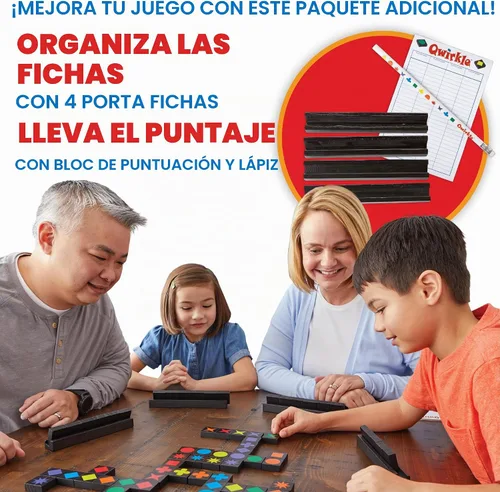 Vista 3 de MindWare Qwirkle Bonus Pack Board Game