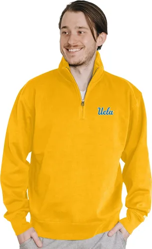 Vista 84 de Blue 84 Sudadera con cremallera de un cuarto para hombre de la NCAA