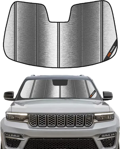 Vista 8 de Parasol para parabrisas para Jeep Grand Cherokee 2008-2010 - Parasol para ventana delantera, protección