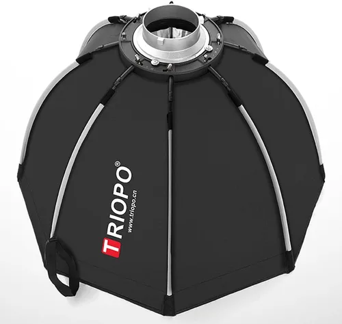 Vista 5 de TRIOPO 25.6inch / 65cm Octabox Softbox, Bowens Mount Quick Release